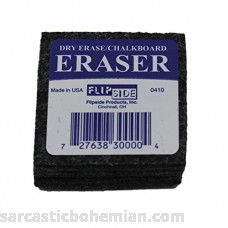 Flipside Dry Erase Felt Student Erasers 2 x 2 Inches Pack of 12